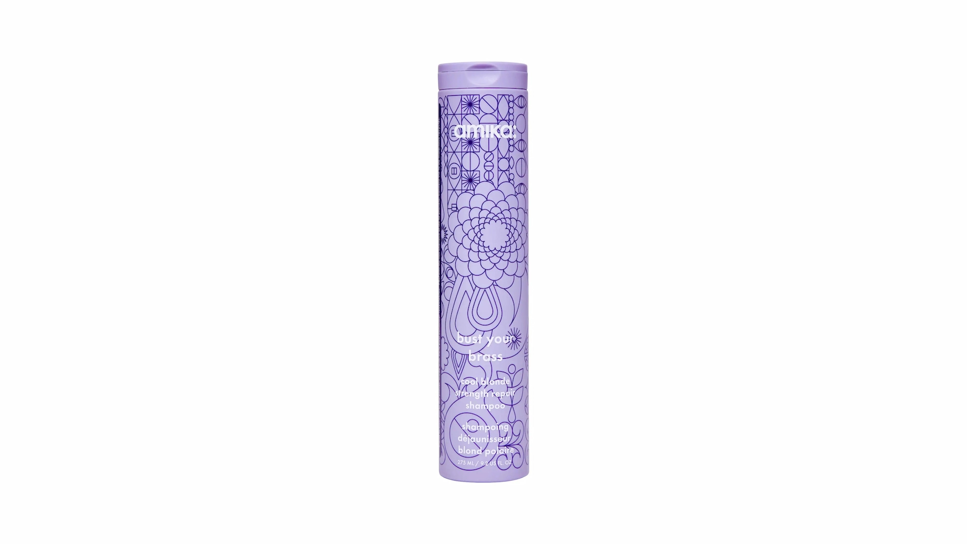 amika Bust Your Brass Cool Blonde Strength Repair Shampoo