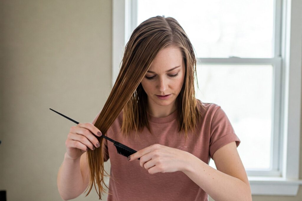 Can I Put Brown Box Dye Over Bleached Hair?