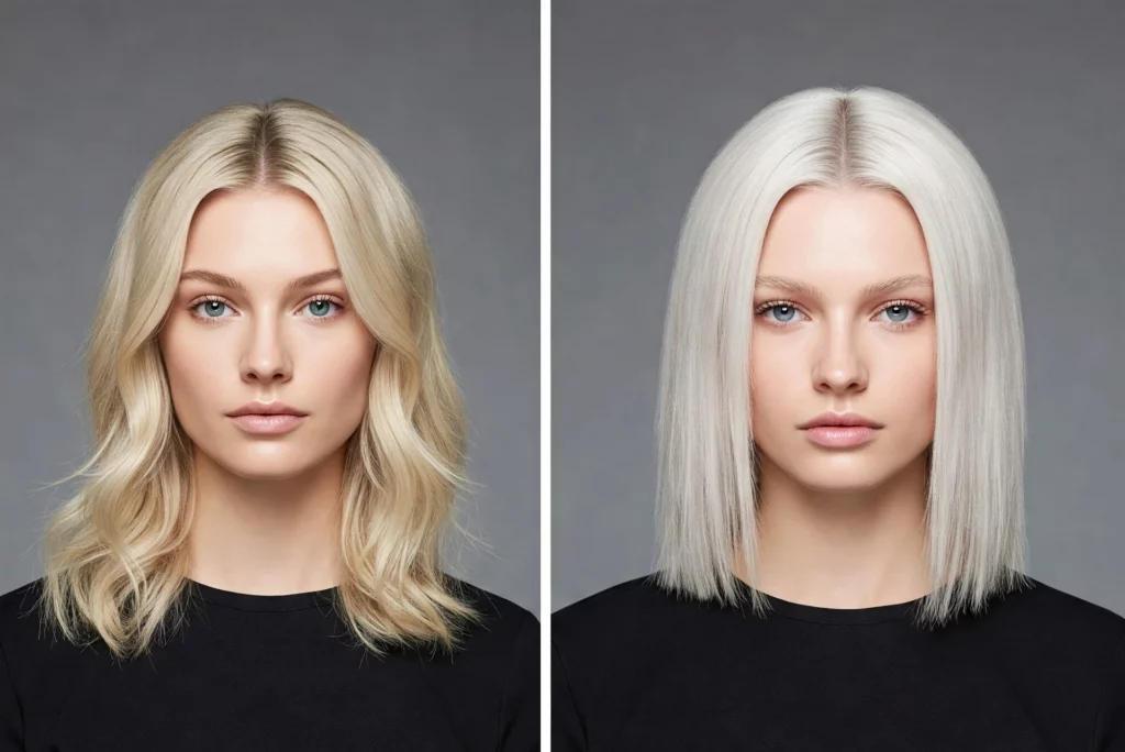 Is Bleaching Your Hair the Same as Dying It Blonde?