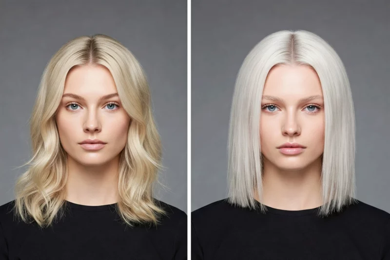 Is Bleaching Your Hair the Same as Dying It Blonde?