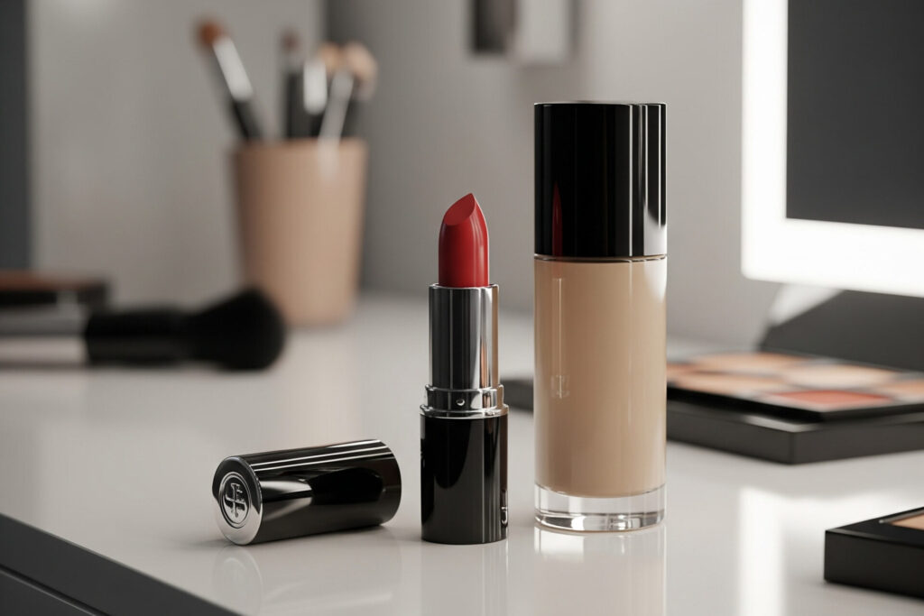 Should You Put Foundation on Your Lips Before Lipstick?