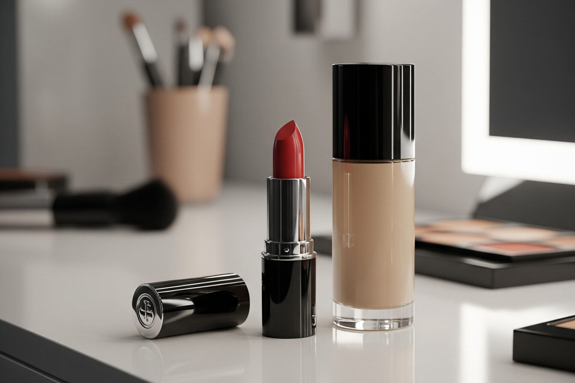 Should You Put Foundation on Your Lips Before Lipstick?